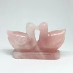 Rose Quartz Love Birds