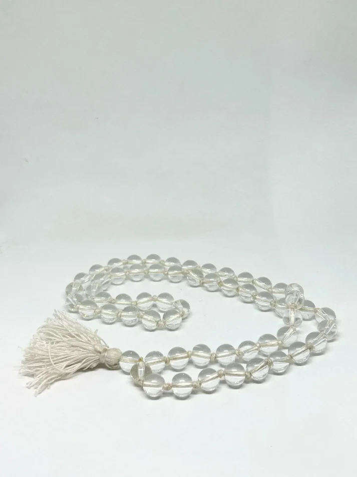 149 Clear Quartz Mala - Image 1