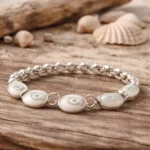 Gomti Chakra Silver Bracelet